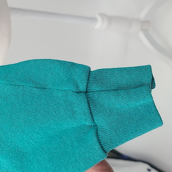 Vintage Laurel Burch I LOVE CATS! Sweatshirt teal green large hanes - Picture 10 of 16